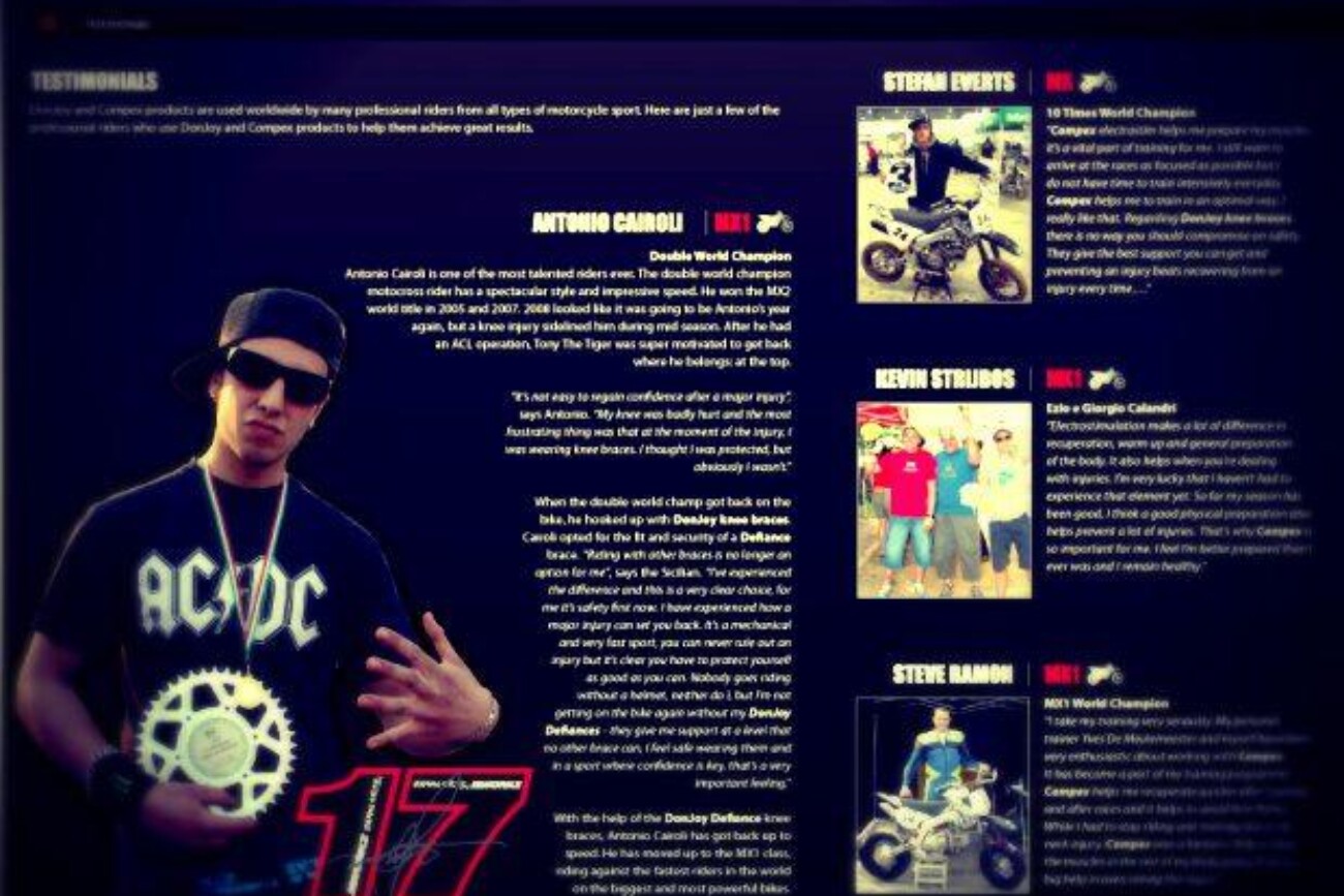 Donjoy for WorkzBike