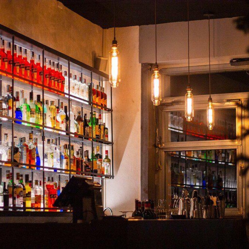 bancone interno luci